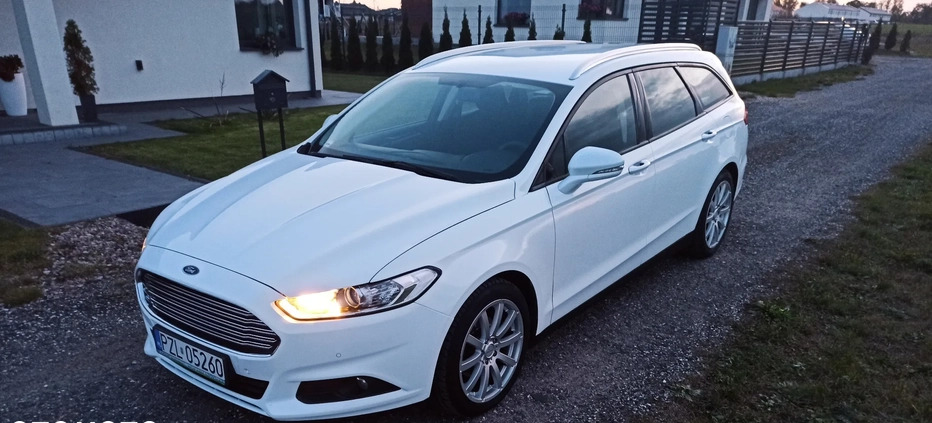 Ford Mondeo cena 51000 przebieg: 190000, rok produkcji 2016 z Złotów małe 326